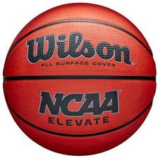 palloni da basket Unisex, Wilson NCAA Elevate Ball, arancione