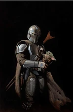 THE MANDALORIAN #8 EM GIST VIRGIN VARIANT MEGACON EXCLUSIVE LMTD 666 - IN HAND!