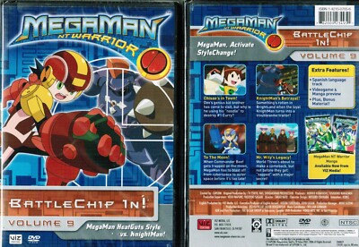 Megaman Nt Warrior Vol 9 Battlechip In New Anime DVD Sealed 2006 Viz Media