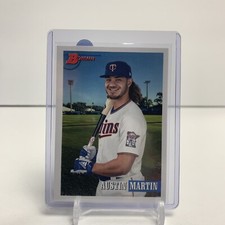2021 Bowman Heritage - Prospects Image Variation SP #134 Austin Martin -Twins