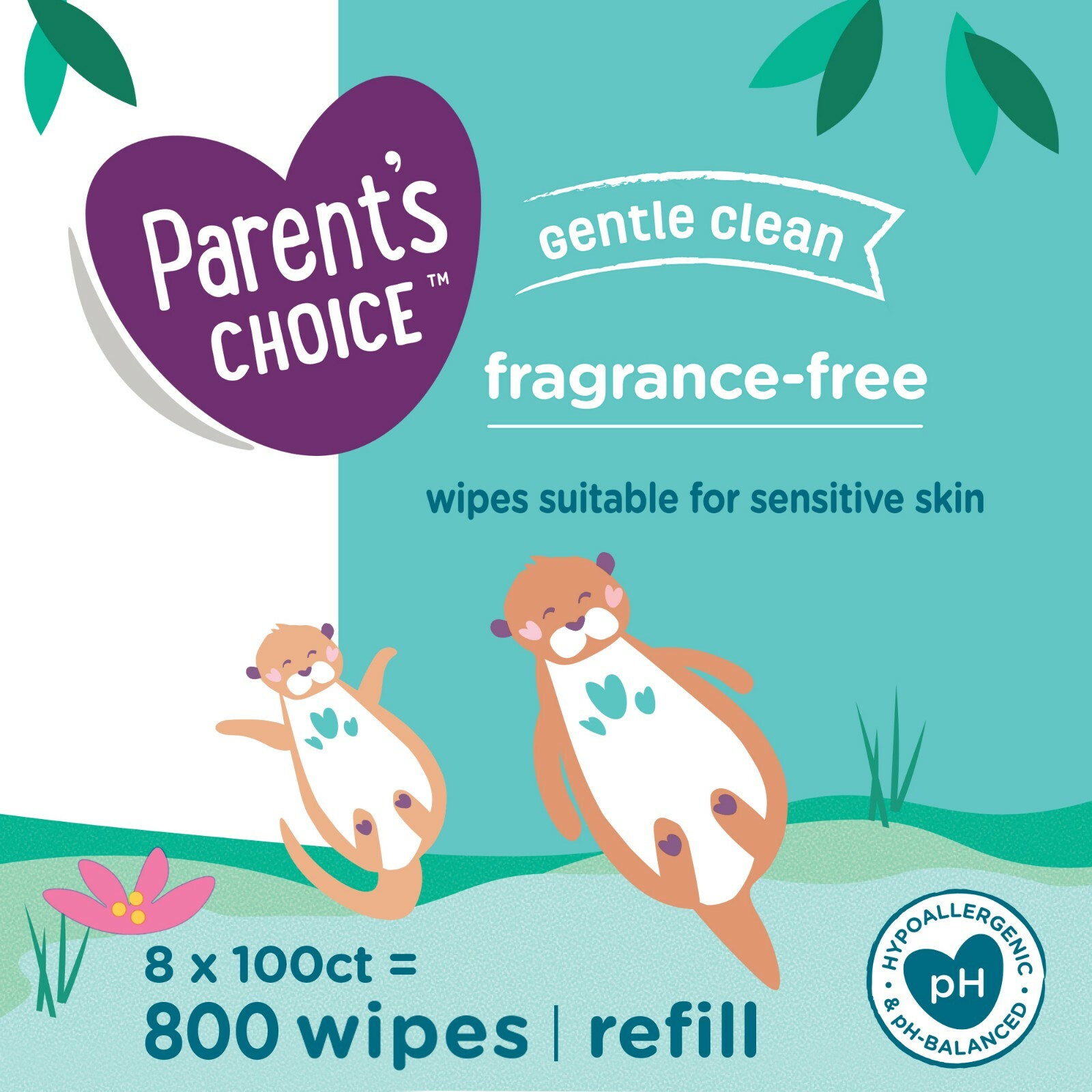 parents choice 800 wipes