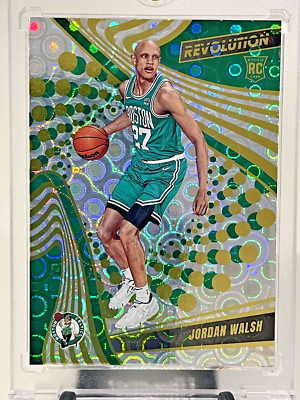 2023-24 Panini Revolution Jordan Walsh Groove SP Rookie Card RC #138 Celtics