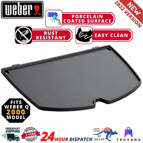 er Q Half Hotplate BBQ Hot Plate Q2000 Barbecue Grill New Portable