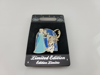 2014 Disney Frozen Anna Elsa Olaf Sven LE 1000