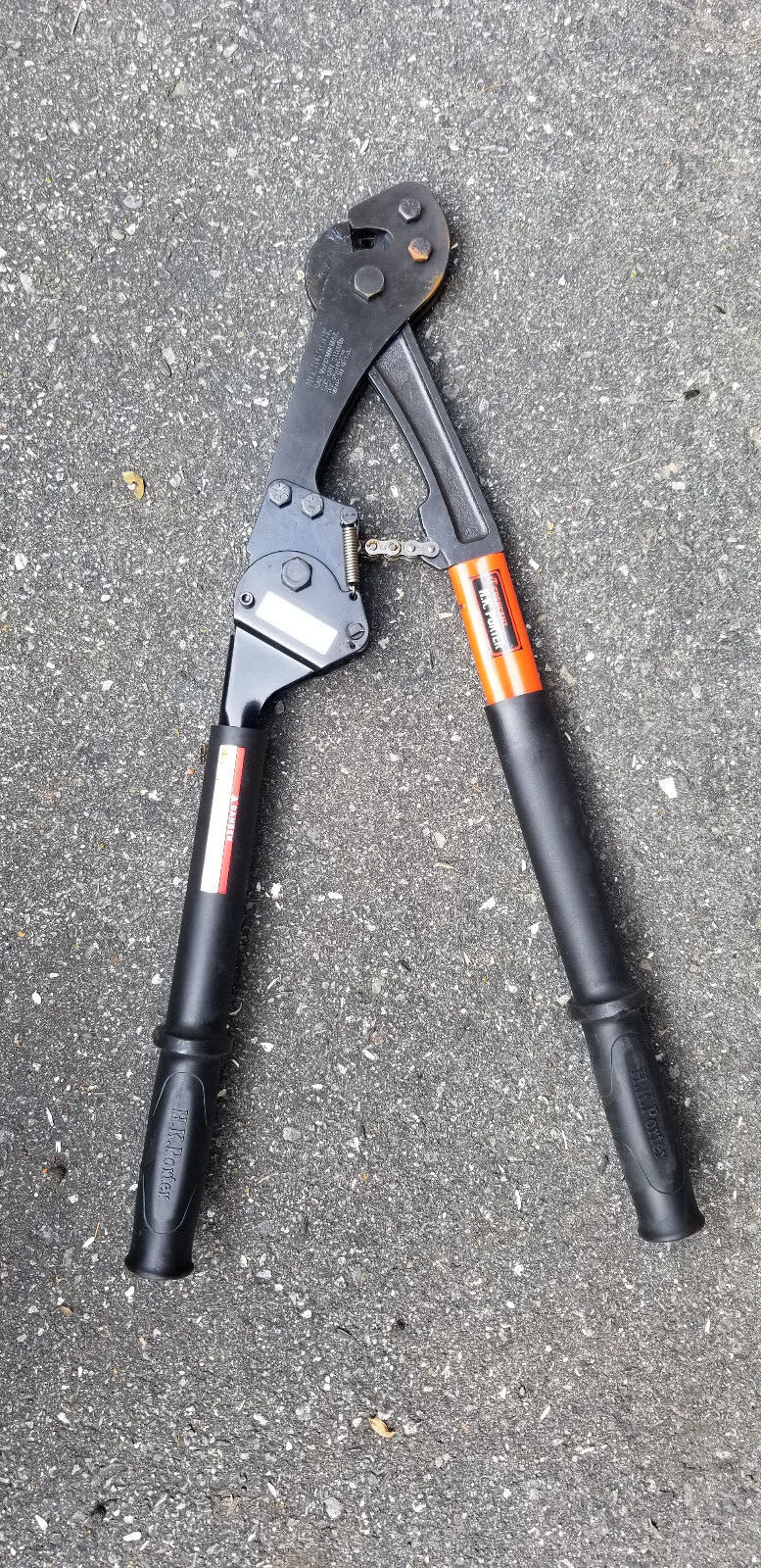 H.K. Porter Ratcheting Guy Strand Cable Cutter 28 in. 8690CK 37103923493 eBay