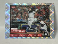 2021 Panini Donruss Aaron Judge New York Yankees #LS3 Livestream Diamond