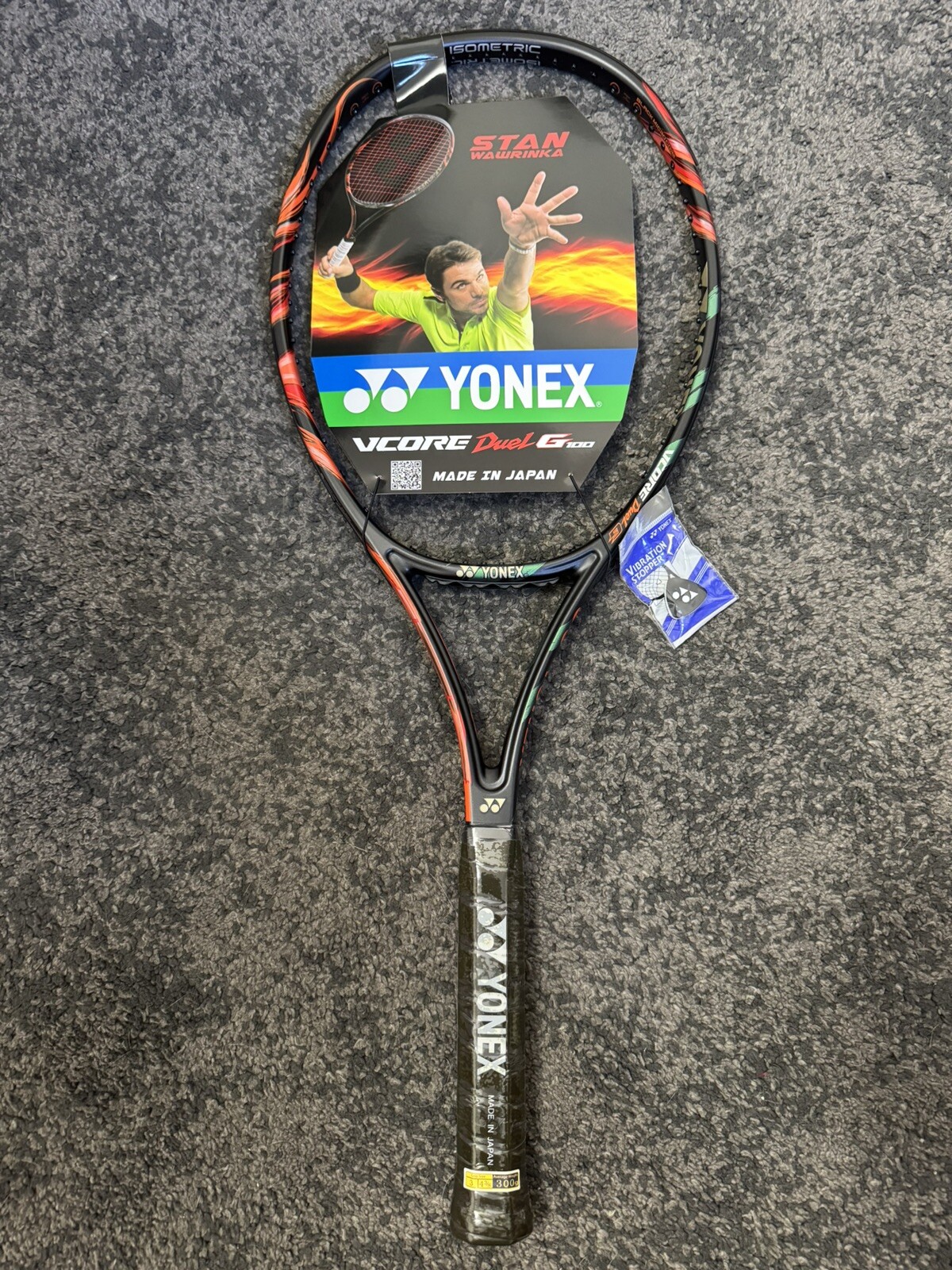 NOS Yonex Vcore Duel G 100 300g 4 3/8 Tennis Racket