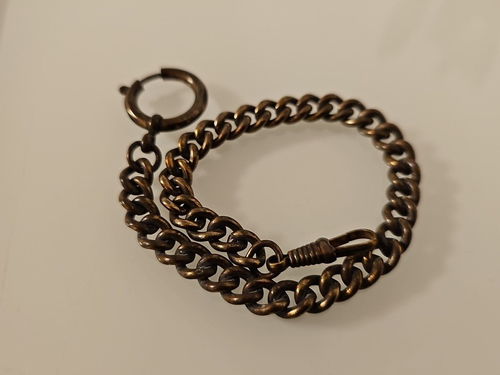 Antike Taschenuhrenkette Uhrenkette Taschenuhr Pocket Watch Chain 1-23 - Picture 8 of 15