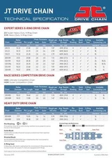 JT CHAIN 520X1R2 RIVERT LINK, BLACK JTC-L-520X1R2-R, X-RING