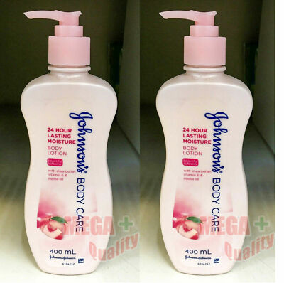 400ml x 2 Bottle Johnson Lotion Body Care 24 Hour Lasting Moisture