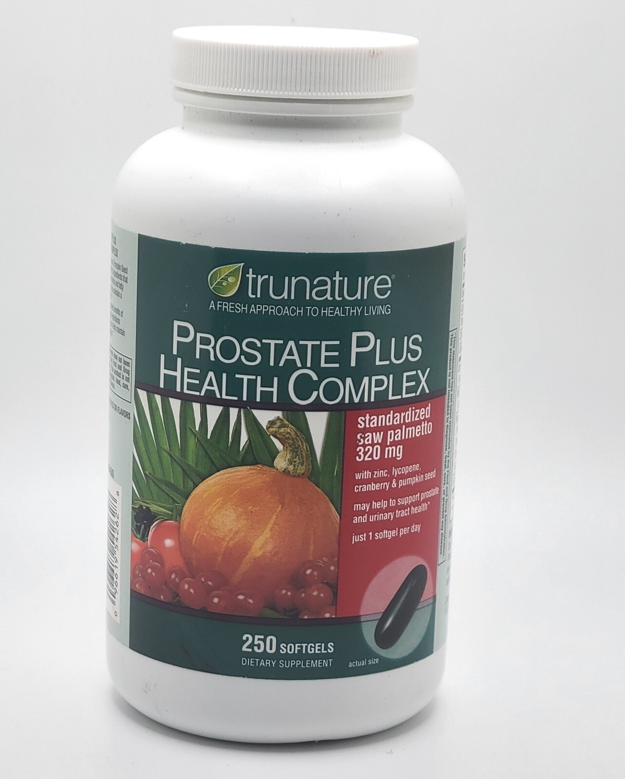 trunature PROSTATE PLUS HEALTH COMPLEX 250 Softgels 320mg Saw Palmento