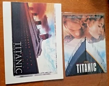 Titanic 1997 Press Kit (James Cameron, DiCaprio, Winslet) Book + Promo No Stills
