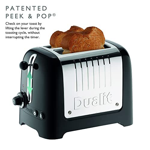 Dualit 2 Slice Lite Toaster | 1.1kW Toasts 60 Slices an Hour | Polished with - Picture 3 of 5