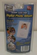As Seen On TV Credit Card Size Digital Photo Album