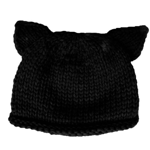BomHCS Cappelli Invernali a Maglia Beanie Orecchie di Gatto Donna Marzo Cappelli Pussycat - Foto 3 di 15