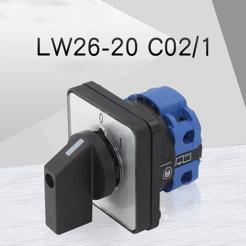 2 or 3 Position 4-12 Terminal Rotary Selector Cam Changeover Switch  10-63A LW26 - image 3 of 4