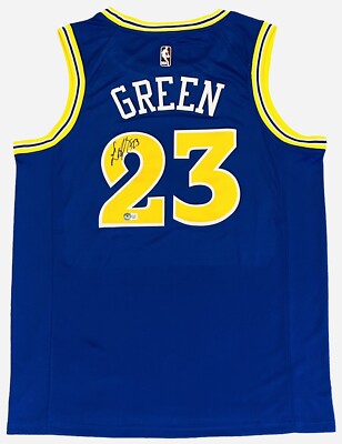 Draymond Green Signed Golden State Warriors Jersey Autographed +