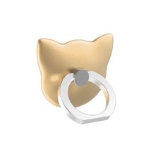 Cat Finger Ring Holder Mini Cute Plastic PC Phone Holder for Iphone Samsung 360
