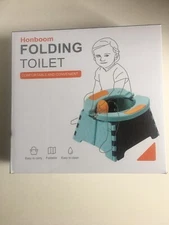 Portable Toddler Toilet Chair Kids Potty Training Seat Indoor / Outdoor Foldable