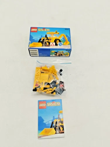 LEGO 6662 Backhoe Original Box Classic Town Vintage Excavator Truck Retro Vintage