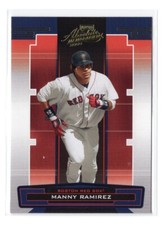 Baseball Card - 2005 Manny Ramirez 31 - Boston Red Sox Playoff Absolute MLB