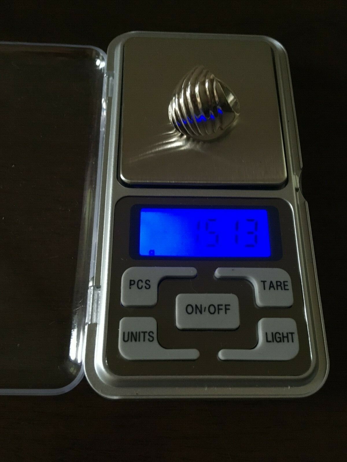 Heavy Sterling Silver Statement Dome Ring - image 6