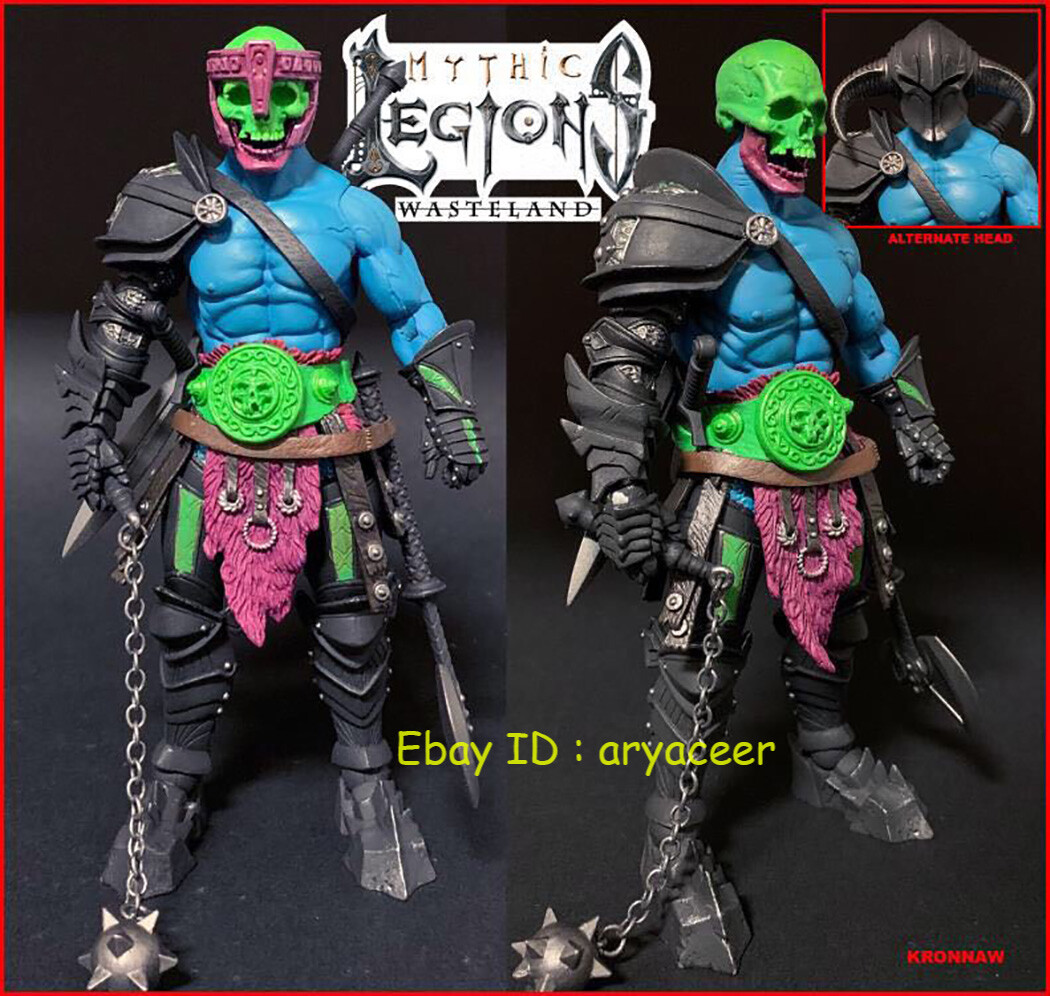 Four Horsemen Studios Mythic Legions Blue Skull Figure Model In