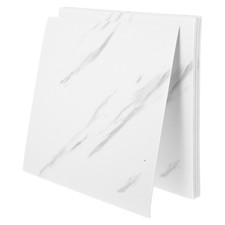 10-50pcs Self Adhesive PVC Marble Vinyl Floor Tiles 30x30cm Kitchen Bathroom DIY