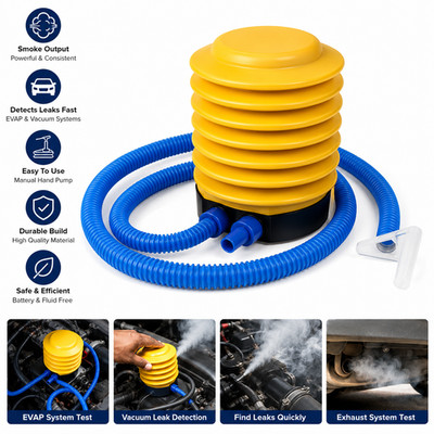 EVAP Smoke Leak Detector Diagnostic Tester Automotive Vacuum Emissions Leak Tool