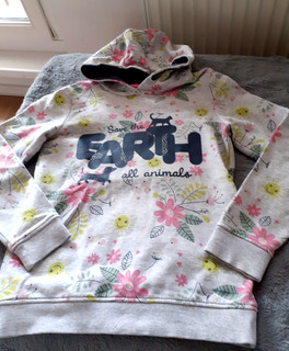 Mädchen Hoodie 134 /140 Mädchen Pullover mit Kapuze Kids mehrfarbig