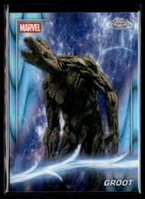 2025 Topps Chrome Marvel Phase Two Raywave Refractor #50 Groot