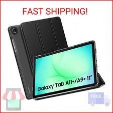 MoKo Slim Case for Samsung Galaxy Tab A11 Plus/ A9 Plus 11 Inch, Black