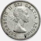 1953 Canada Elizabeth II 10 Cents Dime 80% Silver 10c Canadian #4