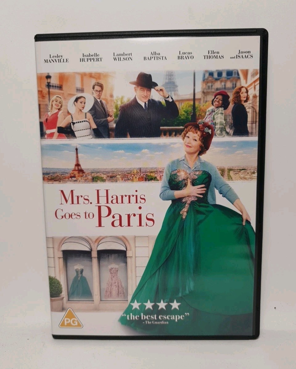 Mrs. Harris Goes To Paris 2022 DVD Lesley Manville Uk Dvd