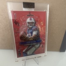 Wild Card Josh Allen Brett Favre NFL 1/1 Card Lot - 2 Cards