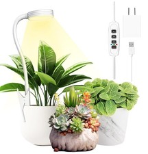 Small Grow Lights for Indoor Plants, Pot Clip On LED Plant Lights for Indoor ...