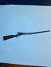 1960's-70's Marx Johnny West Geronimo Fighting Eagle Brown Rifle Nice 472/16