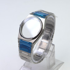 40mm Sapphire Glass Quartz Watch Case With Metal Watch Band Fit PRX T137410A