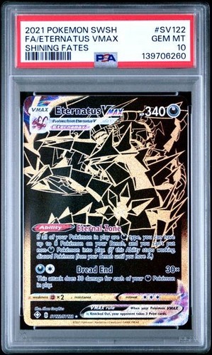 Eternatus VMAX graded PSA 10 for sale on eBay