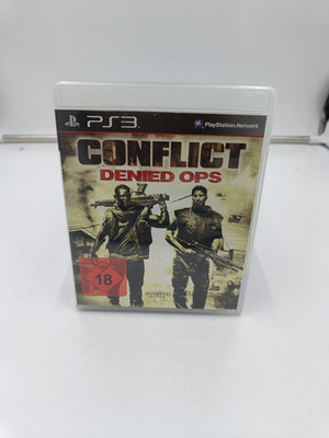 Conflict Denied Ops - Playstation 3 PS3 - PAL Deutsch - OVP - Anleitung