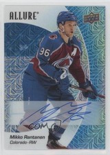 2023-24 Upper Deck Allure Blue Line Auto 9/35 Mikko Rantanen #7 Auto 14zd