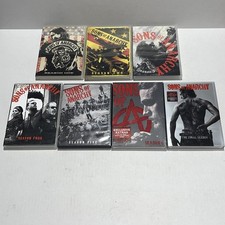 Sons of Anarchy Complete Series Seasons 1-7 DVD Set EXCELLENT DISCS NEW  USED