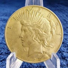 1922 Silver Peace Dollar $1 - Philadelphia - 90% Silver -VF-XF Cond Light Toning