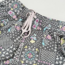 Secret Treasures Floral Sleep Shorts Gray Boho Lounge Size S