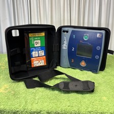 Agilent Simi Automatic Defibrillator Heartstream FR2 w/ Red Case