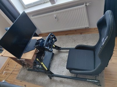 Fanatec CSL Cockpit V1.5 + Seat Bundle Racing-Seat SimRacing Stuhl