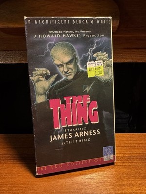  The Thing  VHS RKO Collection Black and White Classic Halloween Horror