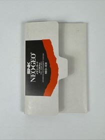 SNK NEOGEO Memory Card original CIB tested and working NEO-IC8 Complete