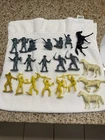Marx? Fort Apache Rin Tin Tin Cowboys Indians Horses Lot 21 Figures Western