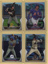 2023 Topps Bowman Draft Chrome REFRACTORS You Pick Complet Your Set